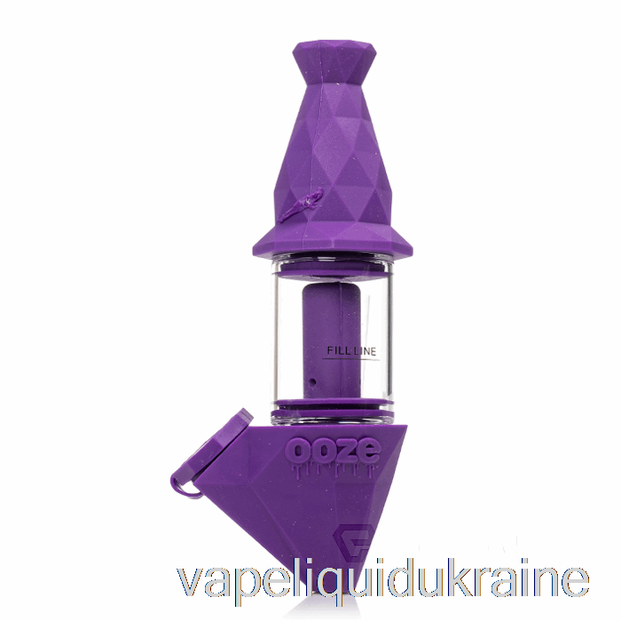 Vape Ukraine Ooze Bectar Silicone Bubbler Ultra Purple (Purple)
